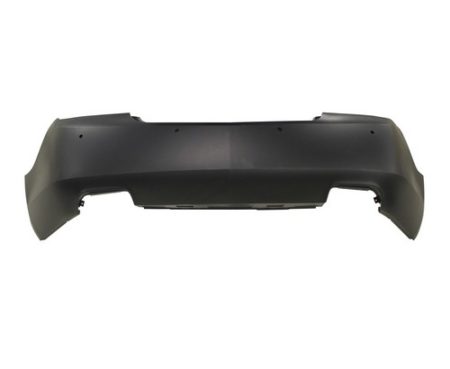 Rear bumper cover CXS; Dual Exh; w/Park Assist System; w/Side Object Sensor; prime - BUICK ALLURE 2010-2010