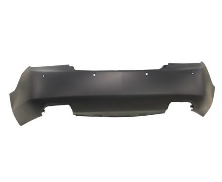 Rear bumper cover CXS; Dual Exh; w/Park Assist System; w/o Side Object Sensor; prime - BUICK ALLURE 2010-2010
