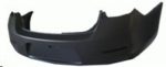 Rear bumper cover w/Rear Vision Cam; w/o Park Sensors; w/o Side Obj Sensors; Dual Exh; prime - CHEVROLET MALIBU 2014-2015