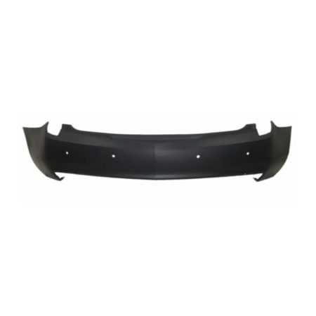 Rear Bumper Cover w/Collision Warning Brkts; Primed - CADILLAC XTS 2013-2013