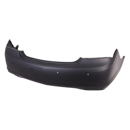 Rear Bumper Cover Dual Exh; w/Park Assist System; w/o Side Object Sensor; Primed - BUICK LACROSSE 2014-2016