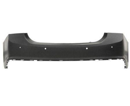 Rear bumper cover w/Park Sensors; w/BLIS; w/o Parallel Park Assist; prime - CHEVROLET MALIBU 2016-2018