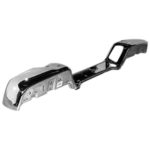 Rear bumper face bar Fleetside; Step Type; First Design; w/o Towing; Chrome - GMC CANYON 2004-2012