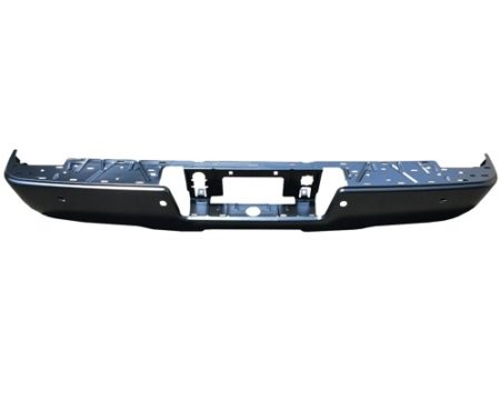 Rear bumper face bar w/o Corner Step; prime - GMC SIERRA 1500 2014-2014