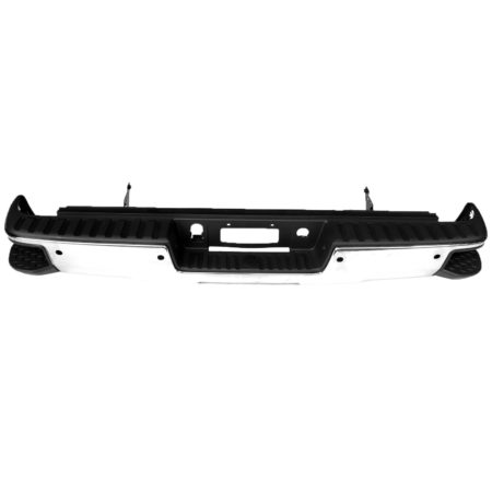 Rear bumper assembly w/Parking Aid Sensors; w/o Sensors; w/o Sensor Harness; Assy; Chrome - GMC SIERRA 1500 LIMITED 2019-2019