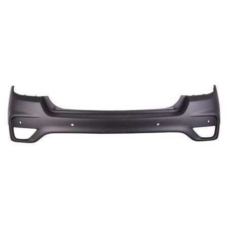 Rear Bumper Cover Upper w/o Keyless Entry; w/Side Object Sensor; Primed - CHEVROLET TRAX 2017-2022