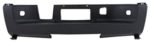 Rear bumper step pad Center; w/o Rear Object Sensors - CHEVROLET SILVERADO 2500 HD 2007-2010