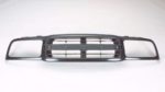 Grille assy BASE; Matte Black - CHEVROLET TRACKER 1999-2004
