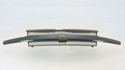 Grille assy w/o headlamp washers; black - paint to match - CHEVROLET TRAILBLAZER 2002-2005