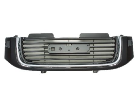 Grille assy Envoy; SLT; w/washer nozzle holes; bright; w/RPO 41U - GMC ENVOY 2002-2005