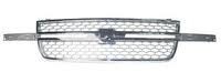 Grille assy SS model; bright - CHEVROLET SILVERADO 1500 CLASSIC 2007-2007