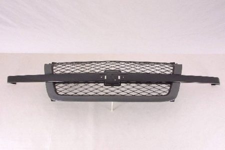 Grille assy black; RPO-41U; w/o dale earnhardt package; SS model - CHEVROLET SILVERADO 1500 CLASSIC 2007-2007