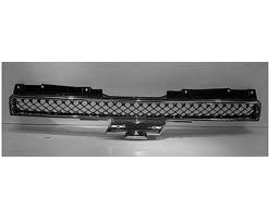 Grille assy Upper; w/o Off Road Pkg; Chrome w/Black Mesh - CHEVROLET SUBURBAN 2500 2007-2013