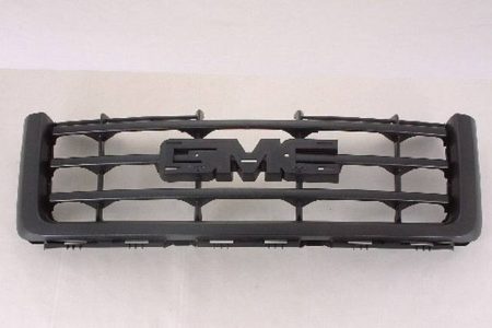 Grille assy black; SL/SLT/WT model; w/o denali - GMC SIERRA 1500 2007-2013
