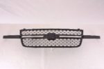 Grille assy SS; w/o Dale Earnhardt Pkg; Silver/Black - CHEVROLET SILVERADO 1500 2003-2006