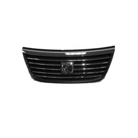 Grille assy Sedan; Dark Gray; w/Chrome Moulding - SATURN ION 2005-2007