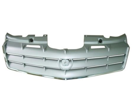 Grille assy w/o Sport Pkg; Chrome/Silver - CADILLAC SRX 2004-2005