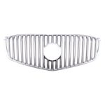 Grille Assy W/O Mouldings; W/O Emblem; Bright Chrome - BUICK LUCERNE 2008-2010