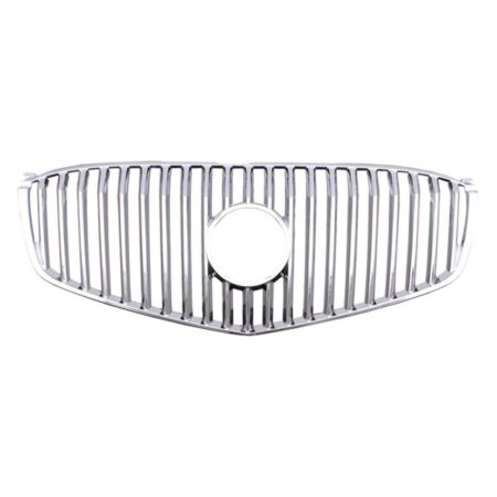 Grille Assy W/O Mouldings; W/O Emblem; Bright Chrome - BUICK LUCERNE 2008-2010