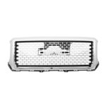 Grille assy DENALI; Dark Gray; w/Chrome Moulding - GMC SIERRA 1500 2014-2015
