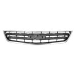 Grille assy LS|LS ECO; Matte Black; w/Chrome Mldg - CHEVROLET IMPALA 2014-2020