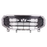 Grille assy SLE; w/o Black Edition; Matte Black; w/Chrome Surround - GMC TERRAIN 2018-2021