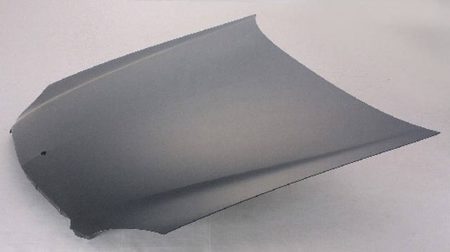 Hood panel assy base model; w/o RPO TL4; w/emblem mounting hole; aluminum - CADILLAC DEVILLE 2000-2005