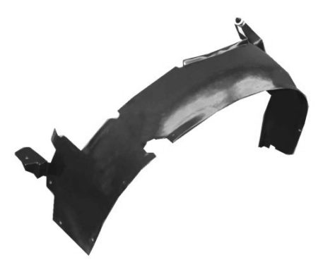 Left Front fender splash shield plastic liner - CHEVROLET MONTE CARLO 2006-2007