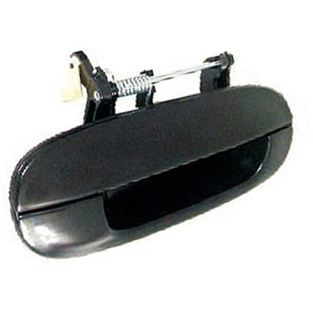 Right Front door handle outer ENVOY; w/Keyless Entry; Textured Black - GMC ENVOY 2002-2009