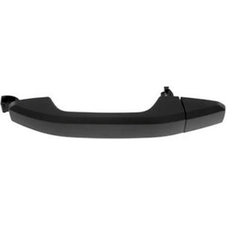 Right Front door handle outer w/o Key Hole; w/Cover; Black - GMC SIERRA 1500 LIMITED 2019-2019