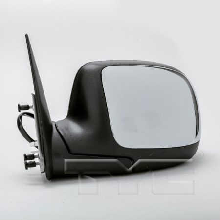 Left Mirror outside rear view standard style; power remote; heated; bright - GMC SIERRA 1500 1999-2000