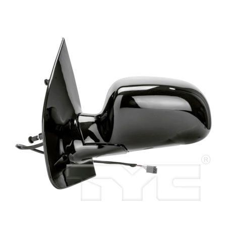 Left Mirror outside rear view late design; power remote - CHEVROLET EXPRESS 3500 1996-2002
