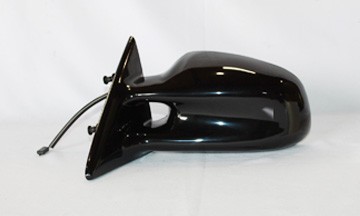 Left Mirror outside rear view GT; power remote; w/aerodynamic hole; prime - PONTIAC GRAND AM 1999-2001