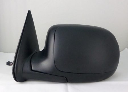 Left Mirror outside rear view heated power remote; manual folding; w/o puddle lamp; paintable smooth cap - CHEVROLET AVALANCHE 1500 2002-2002
