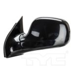 Left Mirror outside rear view heated power remote; w/o memory; prime - BUICK RENDEZVOUS 2002-2007