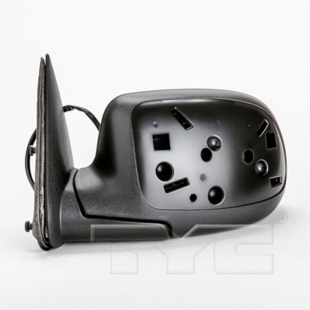 Left Mirror outside rear view w/Body Cladding; heated power remote; w/o dimmer; black - paint to match - CHEVROLET AVALANCHE 1500 2003-2006