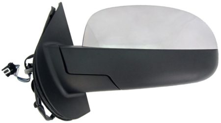 Left Mirror outside rear view w/o courtesy lamp; w/off road package; bright - CHEVROLET SUBURBAN 1500 2007-2014