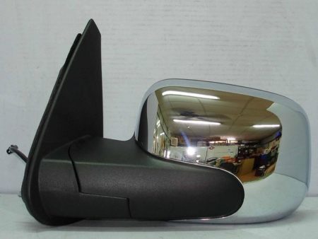 Left Mirror outside rear view Bright Chrome - CHEVROLET HHR 2006-2011