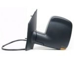 Left Mirror outside rear view Power; Heated; Foldaway; w/Signal Lamp; Textured Black - CHEVROLET EXPRESS 1500 2008-2014