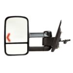 Left Mirror outside rear view Trailer Tow Type; Power; w/o Signal Lamps - GMC SIERRA 3500 HD 2015-2019