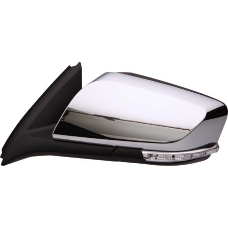 Left Mirror outside rear view LTZ|PREMIER; w/S/Lamps; w/o BLIS; w/Cover; w/o Dimmer; Chrome - CHEVROLET IMPALA 2014-2020