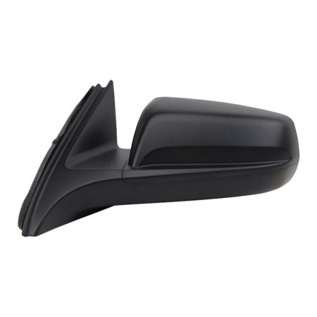 Left Mirror outside rear view Heated; w/o Signal Lamp; w/o Memory; w/Cover; Textured Black - CHEVROLET MALIBU 2013-2013