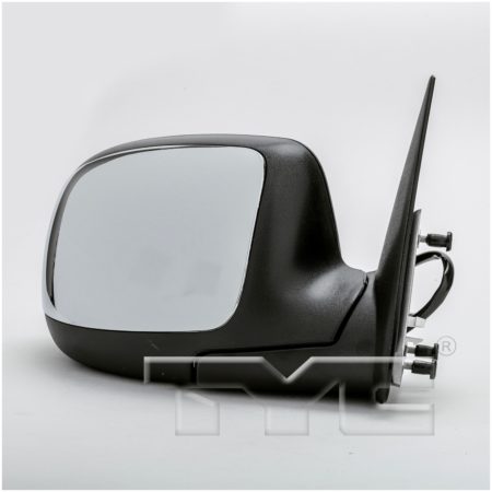 Right Mirror outside rear view standard style; power remote; heated; bright - GMC SIERRA 1500 1999-2000
