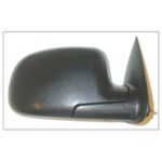 Right Mirror outside rear view standard style; manual; textured matte black - CHEVROLET SILVERADO 1500 1999-2006