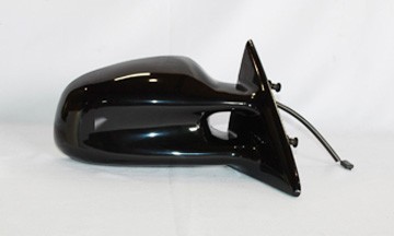Right Mirror outside rear view GT; power remote; w/aerodynamic hole; prime - PONTIAC GRAND AM 1999-2001