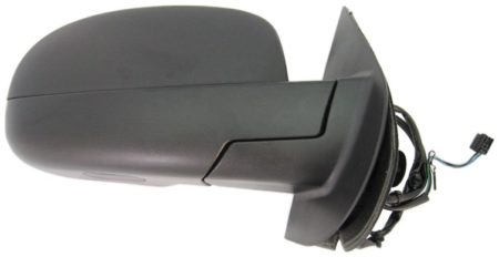 Right Mirror outside rear view w/o Courtesy Lamp; w/o Off Road Pkg; Black - CHEVROLET TAHOE 2007-2014