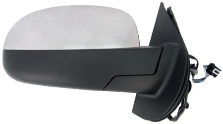 Right Mirror outside rear view w/o courtesy lamp; w/off road package; bright - CHEVROLET SUBURBAN 1500 2007-2014