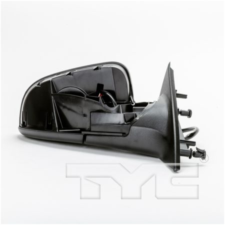 Right Mirror outside rear view Power; Non-Heated; w/o Pwr Folding Mirrors; PTM - SATURN AURA 2007-2009