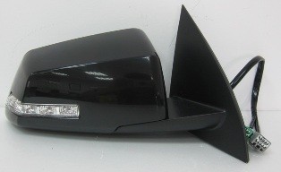 Right Mirror outside rear view Power; Heated; w/Signal Lamp; Power Folding; PTM - CHEVROLET TRAVERSE 2009-2012