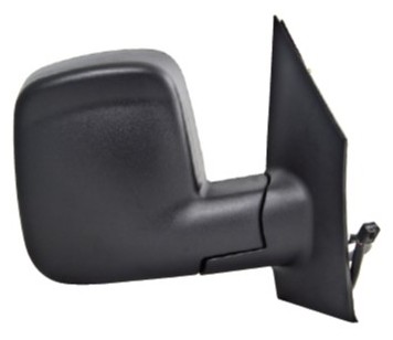 Right Mirror outside rear view Manual; Foldaway; Textured Black - GMC SAVANA 2500 2008-2021